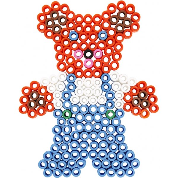 Helmilaatat - kirkas - nalle - auto - poro - ankka ja kani - JUMBO - 5 kpl