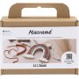 Mini DIY Kit Macram - Rainbow