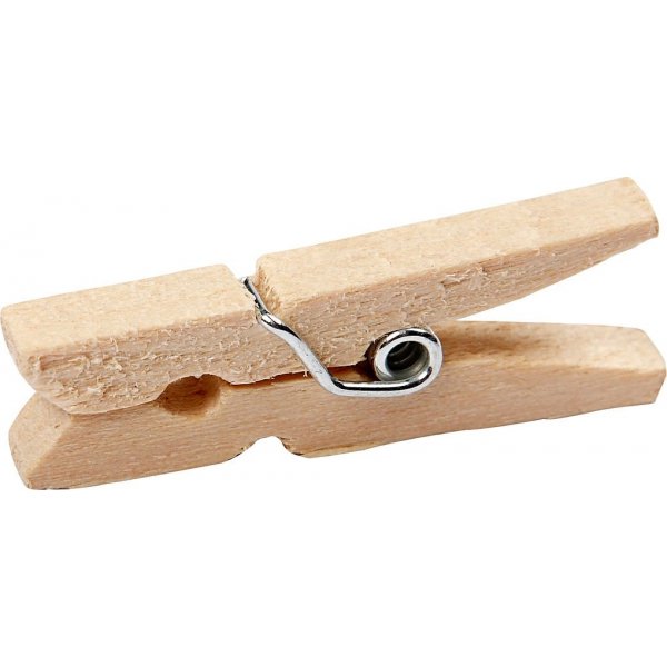 Pyykkipojat - 30 x 3 mm - 30 kpl