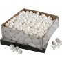 Styrofoam pallot ja munat - valkoinen - 550 kpl