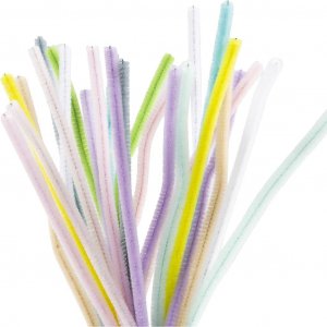 Piippuaskarteluaineet - Pastelliv�rit 30 cm - 25 kpl