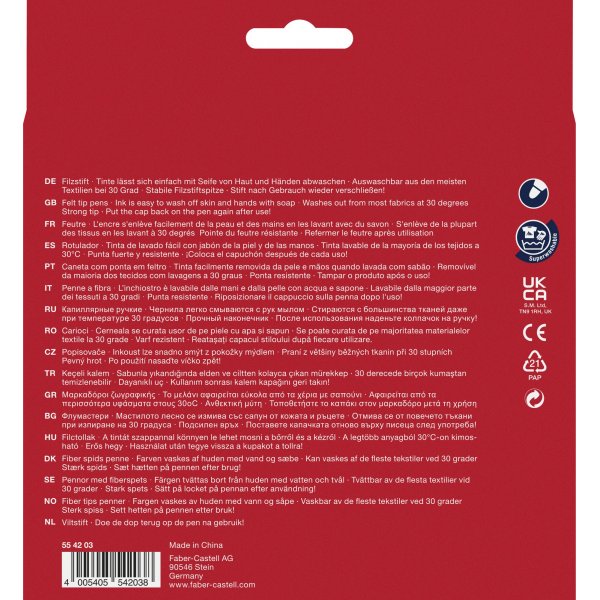 Kuitukynät Lapset - 36 väriä Kuitukynät Lapset - 36 väriä