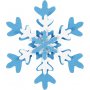 Layer-on-layer-lvistys - Snowflake - 3 kpl