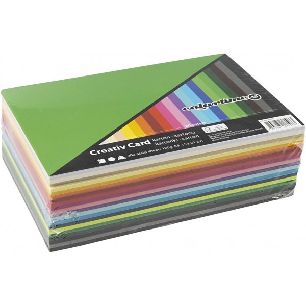 Creative Cardboard - sekavrej - A5 - 300 kpl