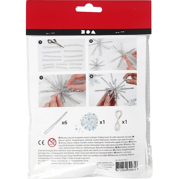 Mini DIY Kit - jääkiteet/lumihiutaleet Mini DIY Kit - jääkiteet/lumihiutaleet