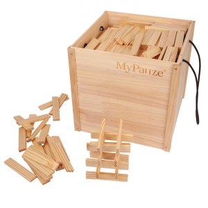 M�ntyiset rakennustikut 12 x 2 cm puunv�riset FSC 100% - 1000 kpl