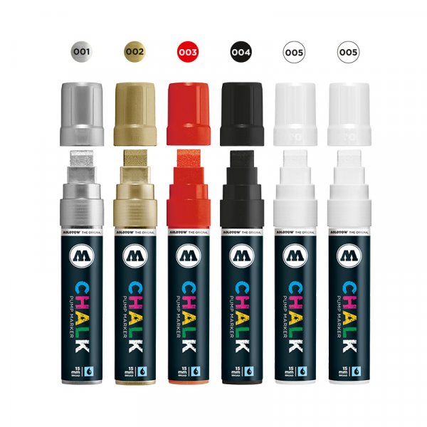 Merkkisarja liitu 15 mm 6 kyn - Basic