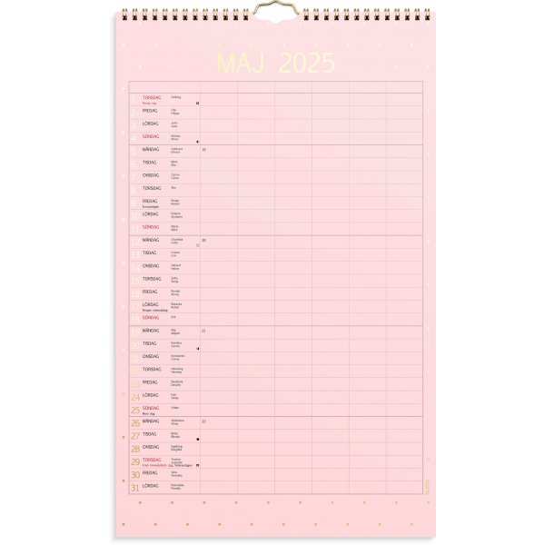 Perhekalenteri 24/25 - Vrillinen