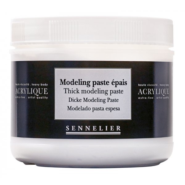 Akryyli medium Sennelier 500 ml - Paksu muovailupasta