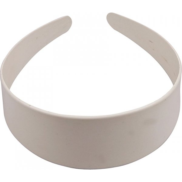 Diadem - 40 mm - valkoinen - 20 kpl