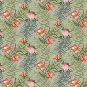 Vahaliina PVC Fleur - Vihreä Vahaliina PVC Fleur - Vihreä