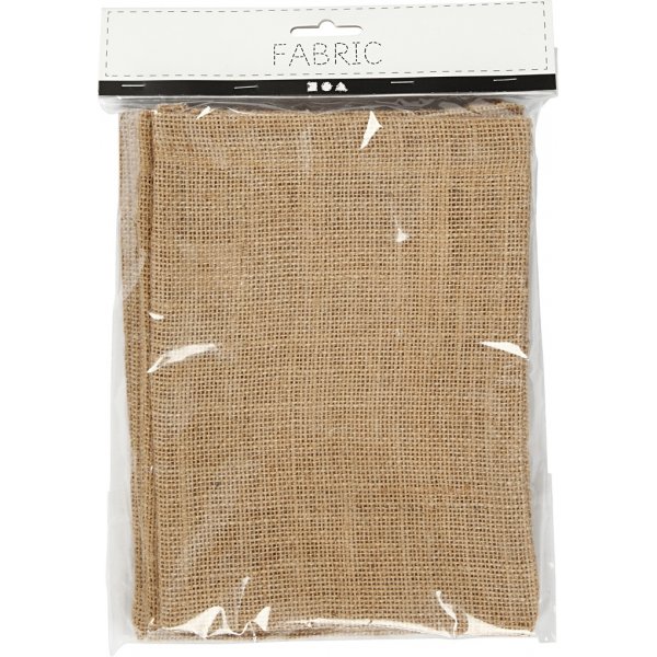 Juuttipussit - ruskea - 15 x 20 cm - 4 kpl