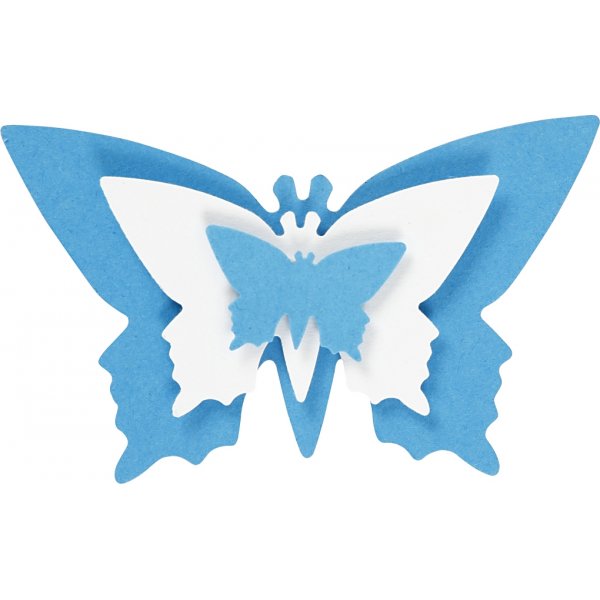 Layer-on-layer -lyöntejä - Butterfly - 3 kpl Layer-on-layer -lyöntejä - Butterfly - 3 kpl