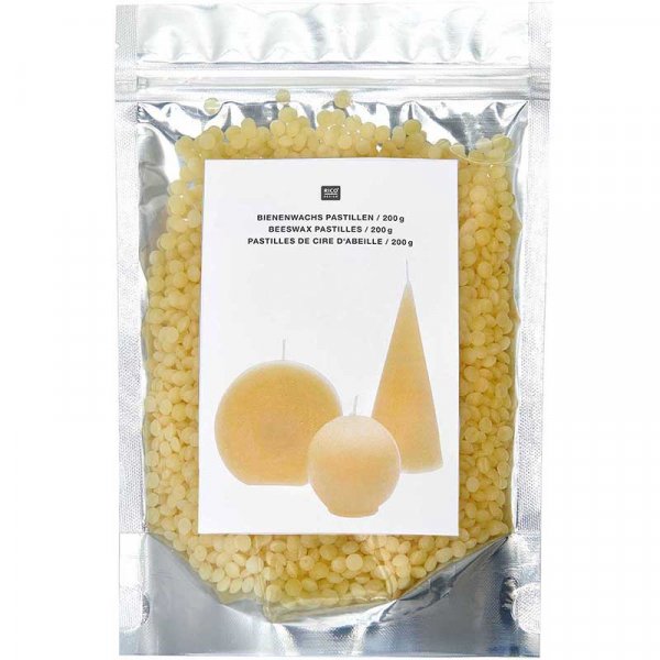 Mehilisvaharakeita RICO Design Mehilisvahapastillit, 200g