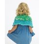 Neulekuvio - Neulottu poncho ja hattu