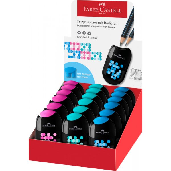 Kynnteroitin - Faber-Castell - Sisnrakennettu pyyhekumi