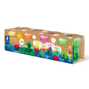 Noris Junior muovailuvaha neonv�reill� - 4 x 130 g