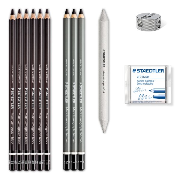 Hiilisetti STAEDTLER Design Journey - Sekasisältö Hiilisetti STAEDTLER Design Journey - Sekasisältö