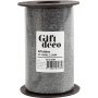 Lahjanauha - musta - glitter - 100 m