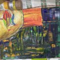Asiakaskuva Akryylimaali W&N Galeria 500ml - 074 Poltettu sienna