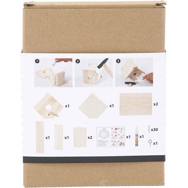 Askartelusetti - Birdhouse