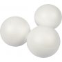 Styroksipallot - valkoinen - 8 cm - 25 kpl