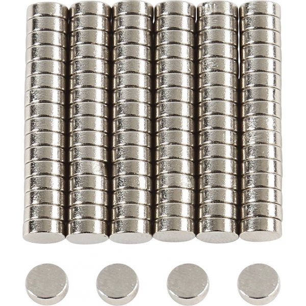 Vahva magneetti - Ø5 mm - 100 kpl Vahva magneetti - Ø5 mm - 100 kpl