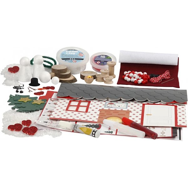 Askartelusarja - Joulutalo