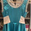 Asiakaskuva Satiinikangas Azure-Blue - 150 cm