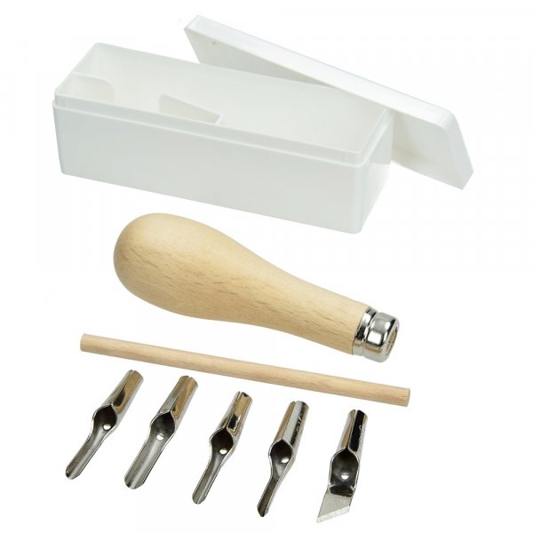 Linoleumi/puuveitset - Set