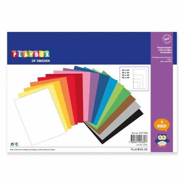 Vrilliset paperit, 100 gr, 195 arkkia
