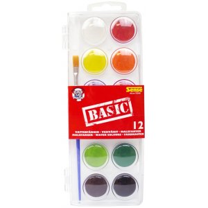 Vesiv�ri 12 v�ri� - sivellin mukana Sense Basic