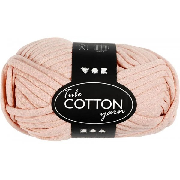 Putken lanka - pehme vaaleanpunainen - L: 45 m - 100 g