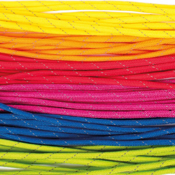 Paracord setti 4, 4 mm refleksi 6 x 2,6 m