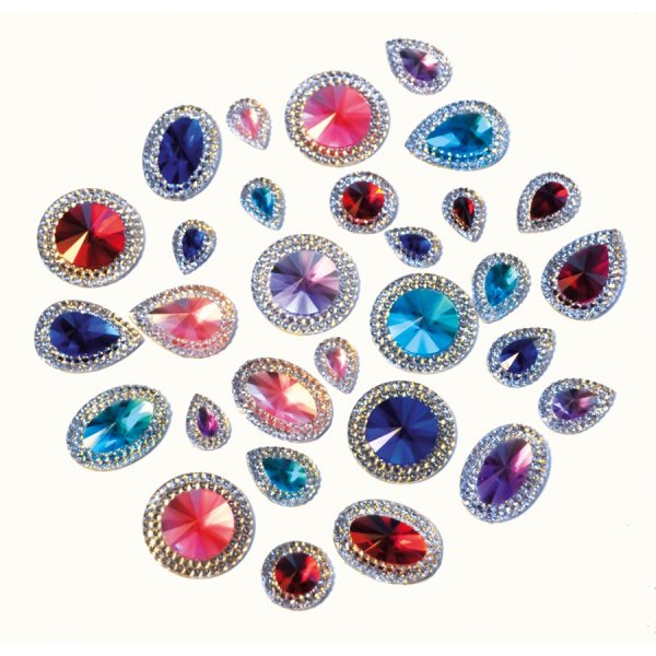 Crystal stones Deluxe - 100 kpl