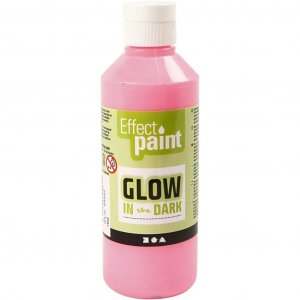 Fluoresoiva maali 250 ml - Vaaleanpunainen