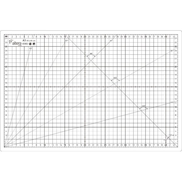 Altera PRO Line -leikkuumatto 3mm lpinkyv