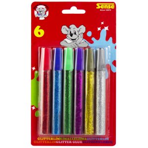 Glitter liima Sense - 6 v�ri�