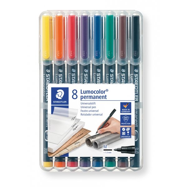 OH Pen Lumocolor Permanent 1 mm - 8 kyn