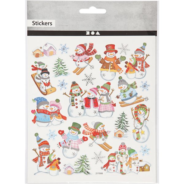 Tarrat - lumiukko suksilla