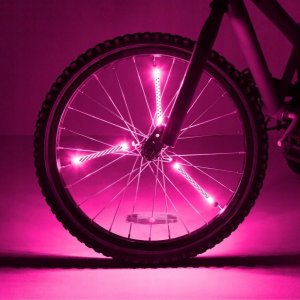 LED-pinnavalot polkupy�r��n, pinkit, 3 kpl - paristok�ytt�iset