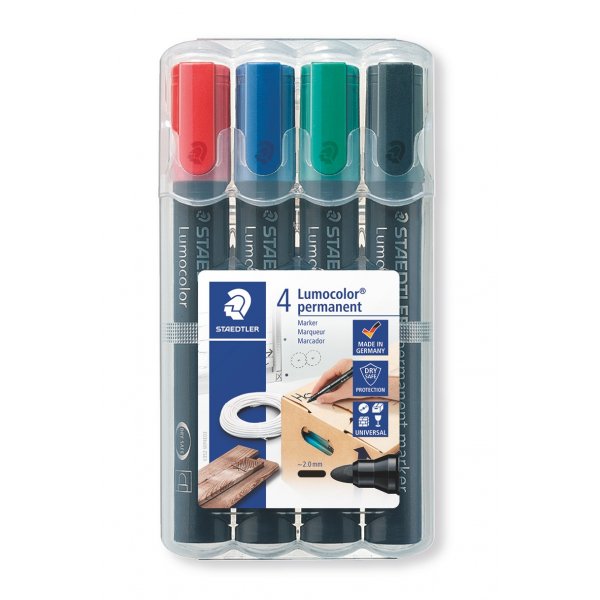Pemanent Marker Lumocolor 2 mm - 4 kyn