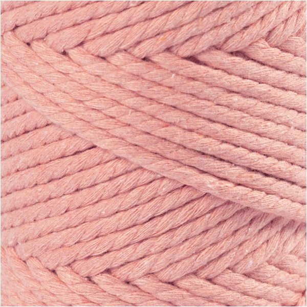 Makramelanka - pinkki - 4 mm - 55 m
