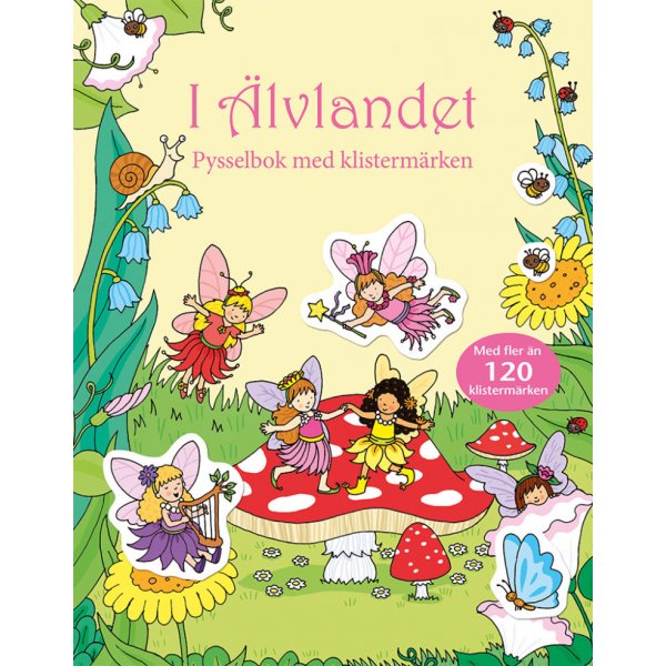 lvlandetissa: askartelukirja tarroilla