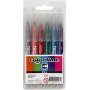 Colortime Glitter tussi - sekavrit - 2 mm - 6 kpl