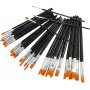 YellowLine Brush setti - no. 0+2+4+8+12+16 - 36 kpl