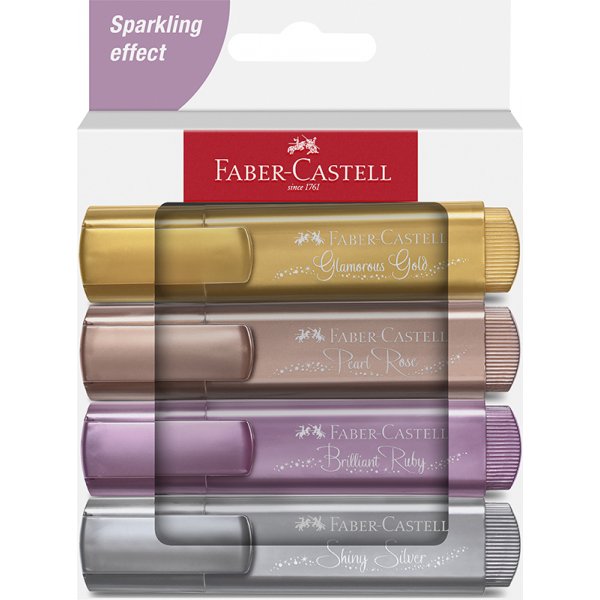 Korostussarja - Faber-Castell - TL 46 - Metallinen 4 kyn
