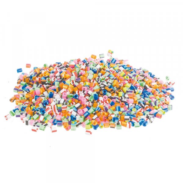 Nabbi Melt Beads 5x5mm - 10 000 kappaletta eri raidallisia vrej