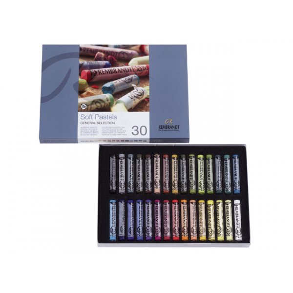 Pehmet pastellivriliidut - 30 kpl