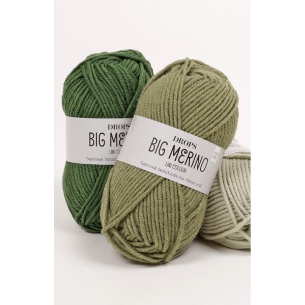 Drops Big Merino -lankaa - 50g (n. 20 eri vrivaihtoehtoa)